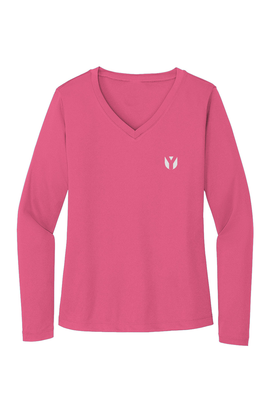 Sport-Tek Ladies Long Sleeve Tee (White)
