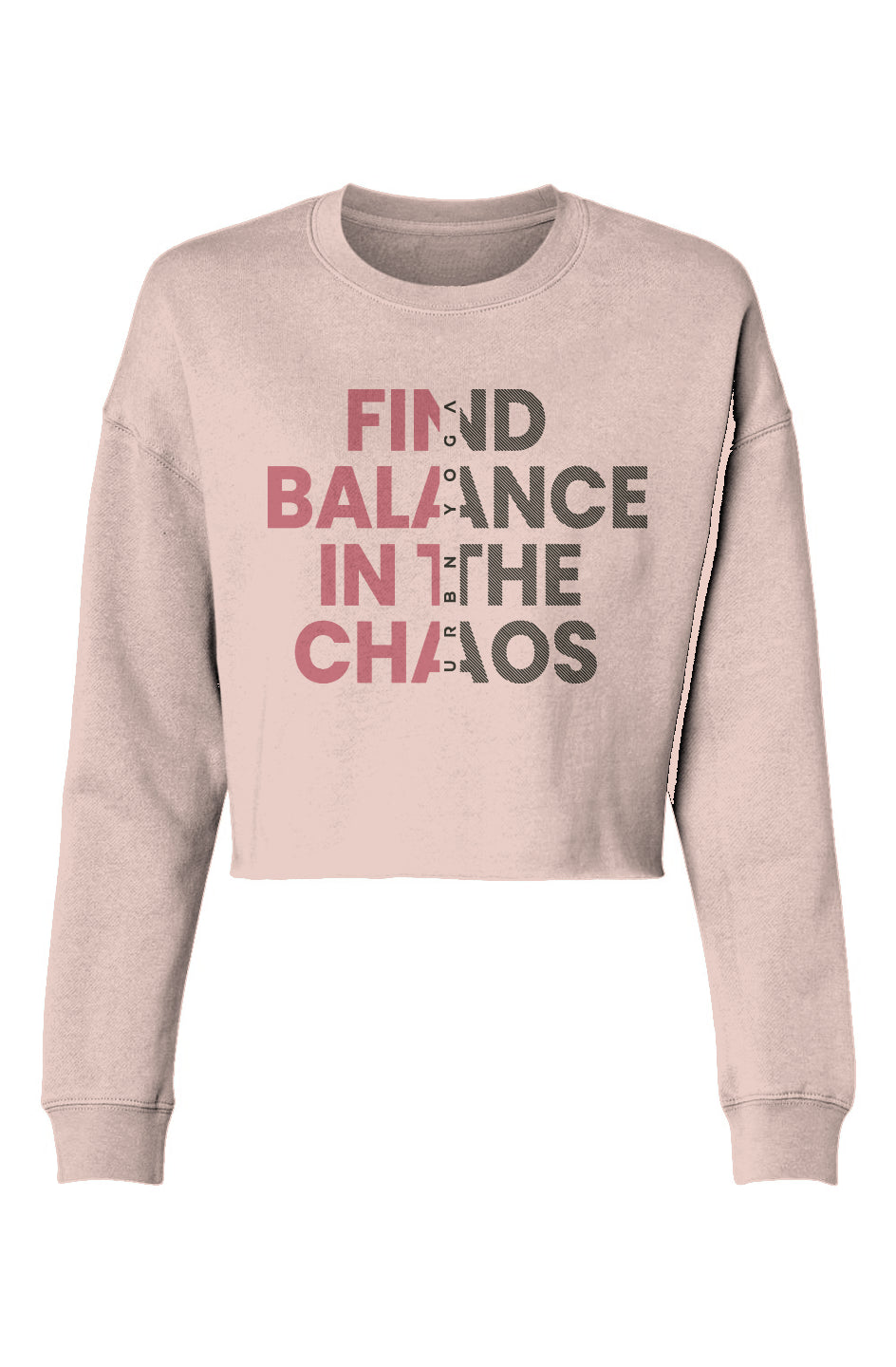 Find the Balance - Lightweight Cropped Crew