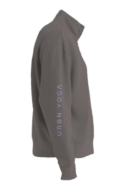 Womens Faded Half Zip