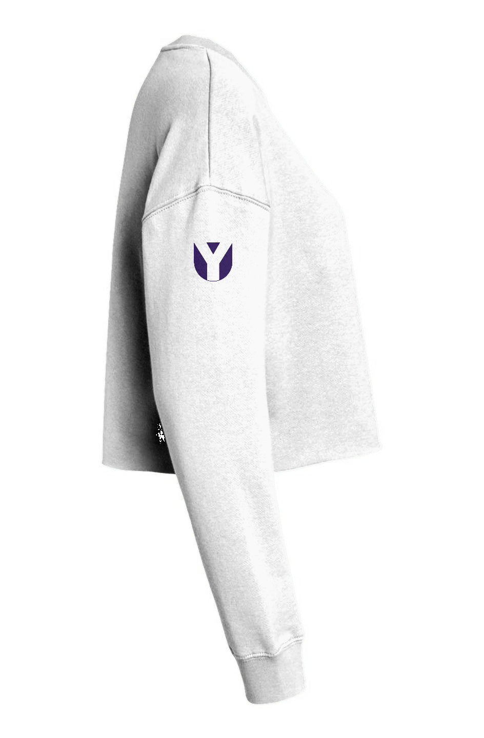 Lightweight Cropped Crew (Plum)